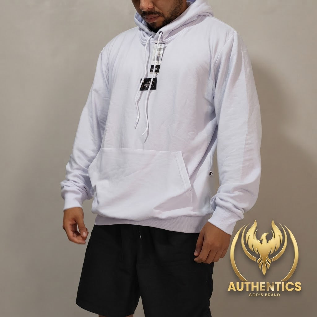 OVERSIZED: Hoodie Blanco