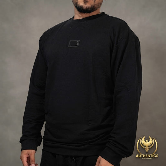 OVERSIZED: SWEATER NEGRO