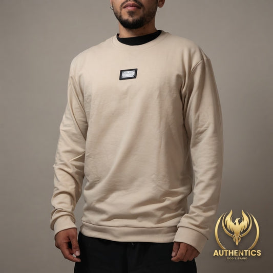 OVERSIZED: SWEATER CREMA